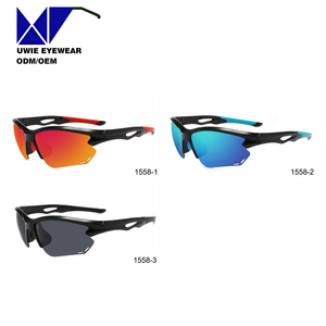 Gafas <span class=keywords><strong>de</strong></span> Sol Deportivas TR Clásicas con <span class=keywords><strong>Lentes</strong></span> Sólidas, Montura Completa, TAC UV400, Cómodas, <span class=keywords><strong>de</strong></span> Gran Tamaño <span class=keywords><strong>para</strong></span> Ciclismo (Modelo - Product Image 4