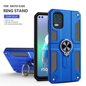 Funda con Anillo Magnético para Coche para Motorola G10 G20 G30 G50 5G G60 G60S, Funda Protectora para Teléfono <span class=keywords><strong>Moto</strong></span> G100 Edge - Product Image 2