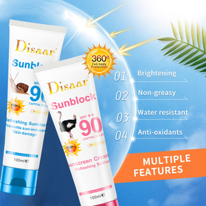 Disaar Natural SPF 90 + + protector solar impermeable de la radiación de la Fundación blanqueamiento bloqueador solar crema - Product Image 5