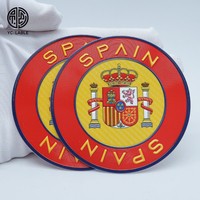 Écussons Lasérisables Chapeaux Etiquettes Fabricant Nouveau Design Personnalisé Logo 3D Écussons en Cuir TPU Écussons en Cuir avec Métal pour Sweat à Capuche