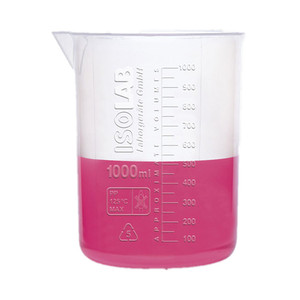 Vaso de Laboratorio Isolab de 100 ml, Polipropileno, Grado de Laboratorio, Medición de Volumen Aproximado - Product Image 1
