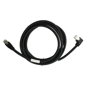 Aangepaste 8pin 26awg Cat 6 Netwerkkabel 90 Tot 180 Graden Spuitgieten 4P Beschermhoes Voor Elektronica