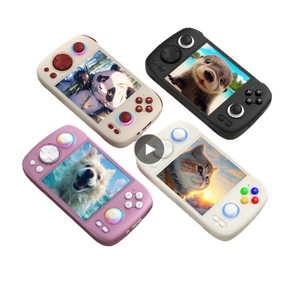เครื่องเล่นแบบมือถือ Anbernic PSP เครื่องเล่นวิดีโอคอนโซลเล่น-tation <span class=keywords><strong>4</strong></span> 3.95นิ้ว IPS Screen Hall จอยสติ๊ก RGB เอฟเฟกต์ไฟ RGB - Product Image 1