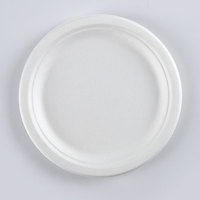 Bagasse de canne à sucre compostable personnalisée ensemble de vaisselle jetable en paille de blé assiette à déjeuner biodégradable en plein air à usage domestique