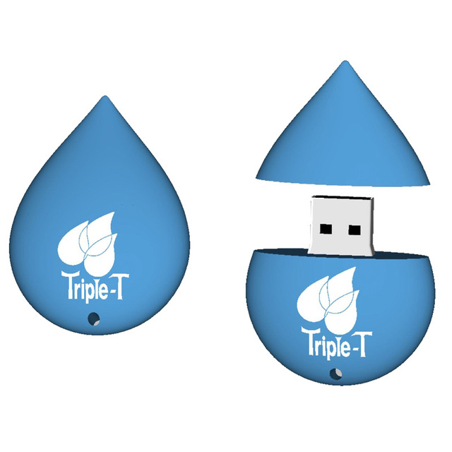 China Wholesale Water Drop Shape USB Flash Drive with Good Price and your logo custom usb2.0