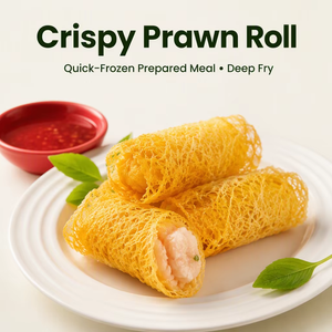 Rollitos de Camarones Crujientes Personalizados Directo de Fábrica para Dim Sum, Té de la Mañana, Aperitivo Halal de Mariscos para Restaurantes y Servicios de Alimentos - Product Image 1