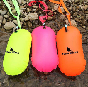 MOQ 100PCs Diseño libre Boya de natación Flotador Natación Burbuja Flotador de seguridad con cinturón ajustable para entrenadores de nadadores de aguas abiertas - Product Image 4