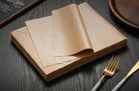 Papier sulfurisé en silicone de qualité alimentaire, antiadhésif, résistant aux hautes températures, pour four et micro-ondes, en promotion