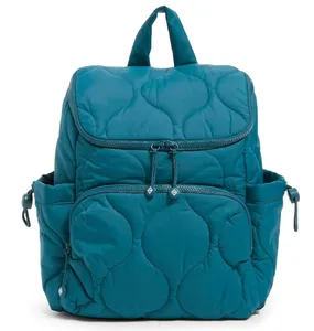 Легкий нейлоновый Стеганный рюкзак для женщин мини-рюкзак Маленький Рюкзак Кошелек нейлоновый дневной рюкзак