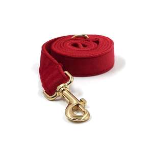 Nuevos productos 2024 Hebilla de aleación de zinc para correa de perro Collares y correas de perro personalizados Gancho de correa de terciopelo colorido para mascotas - Product Image 3