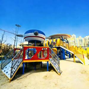 Structure en bois pour aire de jeux extérieure pour enfants, équipement d'escalade personnalisé haute résistance pour l'extension des zones de loisirs - Product Image 6