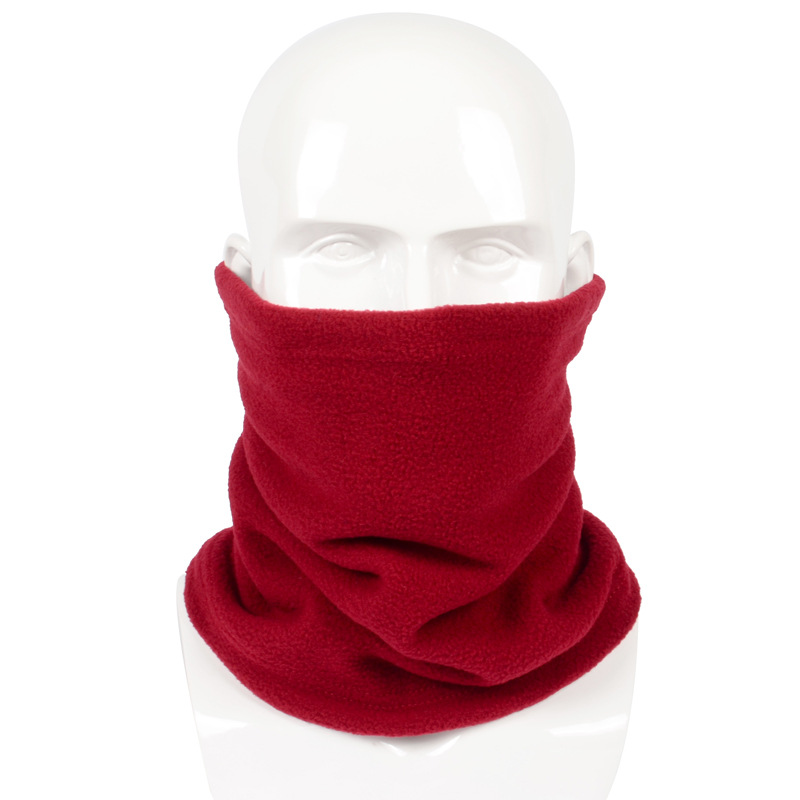 Зимние флисовые шею шапки Спорт на открытом воздухе ветрозащитная Манишка