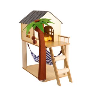 <strong>Large</strong> <strong>Cat's</strong> <strong>Tree</strong> Kitty Tower Condo <strong>Cats</strong> Play Scratch Hide <strong>Climb</strong> <strong>Cat</strong> Tower for Indoor - Product Image 2