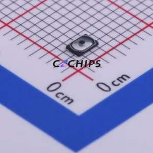 1TS028A-2000-0603-CT Tactile Switch SMD,1.9x2.8mm Switch Single Pole Single Throw Round Button 2N Vertical Mount - Product Image 1