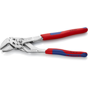 KNIPEX 86 05 250 SB Alicates Llave Inglesa Alicates y llave en una sola herramienta con mangos multicomponentes cromados 250 mm - Product Image 2