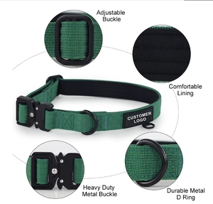 カスタムポリエステル犬のトレーニングカラーリングソリッドパターンペットの外出用スカーフで装飾パーソナライズされた彫刻付き - Product Image 5