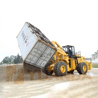 Machine d'inclinaison de conteneur robuste 30 35 40 45 50 tonnes 20 pieds 40 pieds, chariot élévateur, grue, rotation, retournement ISO
