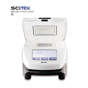 SCITEK Thermal Cycler Pantalla táctil 4-105 Equipo de laboratorio de control de temperatura DSP de alto rendimiento OEM Capacidad de 96 muestras - Product Image 2