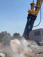 155mm Meißeldurchmesser Geräuscharmer Hydraulikhammer für 27-33 Tonnen Bagger Kompatibel mit Sany SY335 Doosan DX300