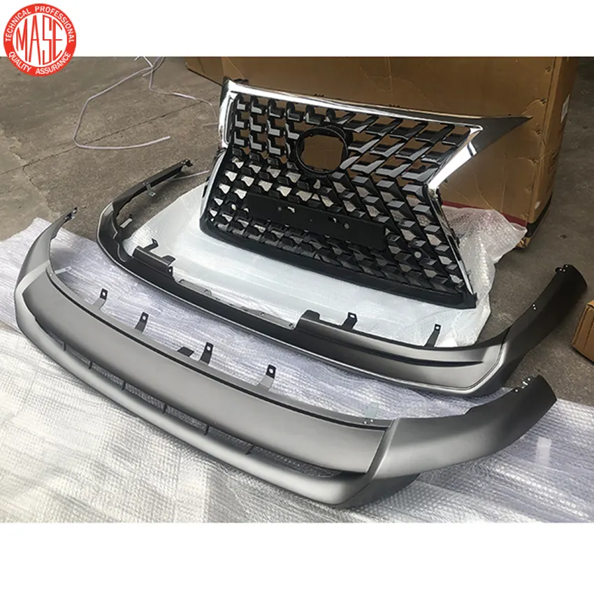 CZJF Car Bumper Body Kit für LEXUS GX460 2010-2018 2019 Modifiziert 2020 Front Face Grille Lift Upgrade Front Body Kit