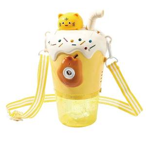 Jouets d'été Cartoon Light and Music <span class=keywords><strong>Bubble</strong></span> Toy for Kids Adults Automatic Milk <span class=keywords><strong>Tea</strong></span> Water Cup <span class=keywords><strong>Bubble</strong></span> Machine Toy Games - Product Image 5