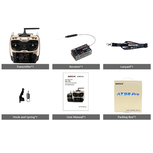 Para <span class=keywords><strong>Radiolink</strong></span> <span class=keywords><strong>At9s</strong></span> <span class=keywords><strong>Pro</strong></span> 12 canales TBS Crossfire TX 3,4 km Control remoto de vuelo para FPV Drone helicóptero modelo de vuelo - Product Image 6