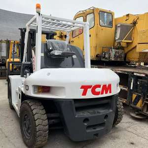 รถยกดีเซล 7 ตัน พร้อมเครื่องยนต์ดีเซลแท้ มือสอง รถยก TCM 5 ตัน รุ่น FD50 มือสอง TCM FD70 - Product Image 4