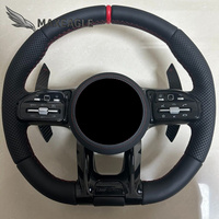 Volant sport en cuir pour Mercedes Benz AMG Classe E Classe S W205 W206 W207 W212 W213 W167 W117 W222 W223 GLC GLE