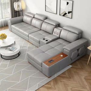 Multifunctional <b>Folding</b> <b>Sofa</b> Bed Dual Purpose Retractable Tech Cloth <b>Sofa</b> For Small Household Living Room - Product Image 1