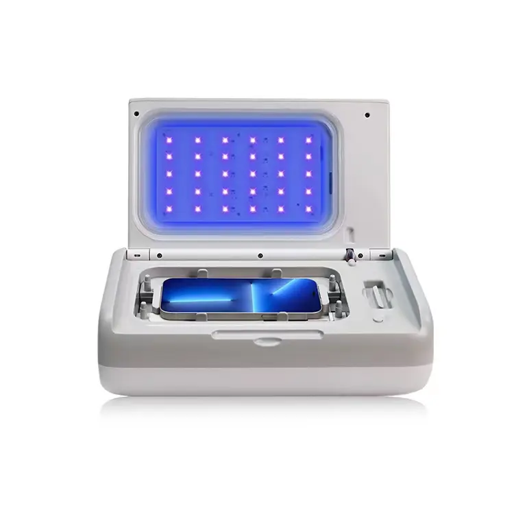 Superultraviolet dor 2 in 1 UV ultraviyole kür kutusu kavisli telefon ekran koruyucu yapıştırıcı tutkal onarım aracı için UV kürleme makinesi