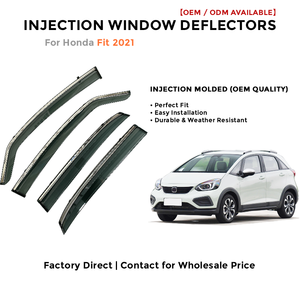 Deflectores de Ventana Laterales para Toyota LC200 2008-2019 Protector de Lluvia Accesorios de Coche - Product Image 2