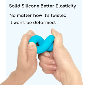 Anillo de agarre de goma de silicona al por mayor, agarre de mano de superficie lisa lavable ecológico para ejercicio de dedos - Product Image 3