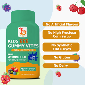 Gummies multivitaminées quotidiennes pour enfants, marque privée OEM, avec supplément de vitamine D pour le soutien immunitaire et gummies de soutien immunitaire - Product Image 6