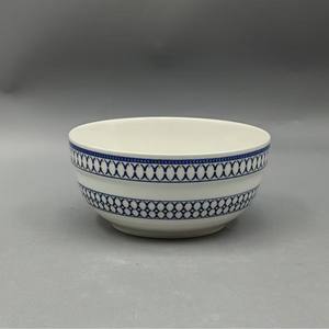 <span class=keywords><strong>Ciotole</strong></span> in ceramica smaltata usa e getta per insalata di scuola e frutta piatto di nozze con Design in marmo e metallo - Product Image 5