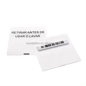 <span class=keywords><strong>DR</strong></span>防盗软EAS服装编织标签服装AM缝制标签零售磁性安全编织标签 - Product Image 2