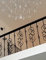 Clôture en fer forgé sur mesure, balustrade, balustres |   Longue durée de vie pour les allées de jardin et les projets de bricolage