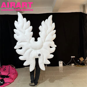 Mascota Inflable Personalizada para Desfiles, Marioneta Inflable de Estrella Blanca Grande - Product Image 5