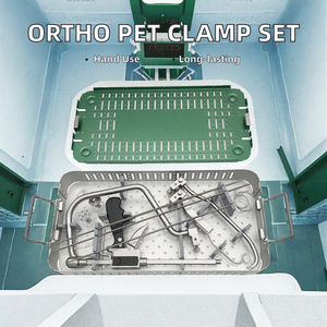 Juego de Instrumentos Quirúrgicos Ortopédicos de Acero, Pinzas de Reducción Colineal Tipo Pistola, Instrumentos Manuales para Cirugía Veterinaria - Product Image 2