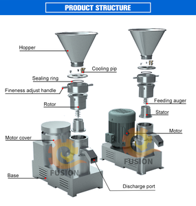 Machine <span class=keywords><strong>à</strong></span> Tahini de Sésame <span class=keywords><strong>Électrique</strong></span> <span class=keywords><strong>à</strong></span> Conception Conviviale, Moulin Colloïdal Commercial pour Ananas et Machine <span class=keywords><strong>à</strong></span> Beurre de Cacahuète - Product Image 3