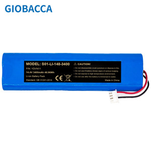 14.4V 3400mAh pin <span class=keywords><strong>lithium</strong></span> ion không dây quét Robot Máy hút bụi gói pin cho yeedi K8 VAC 2 Pro ydvn11 - Product Image 3