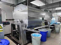 HUAJIE Équipement de production de feuilles de détergent à lessive Plante naturelle pure Machine à sécher les feuilles de détergent à lessive à tambour