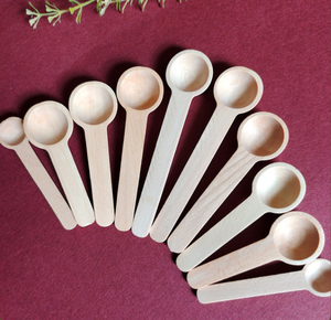 Bằng gỗ Muỗng Cà Phê Muỗng Cà Phê Đo cho hạt cà phê và trà nhà bếp phụ kiện - Product Image 5