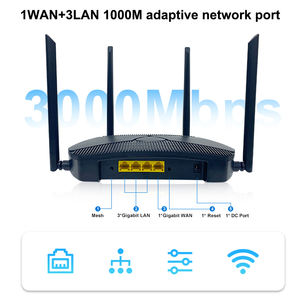 3000Mbps Openwrt 2,4g 5,8g Dual Band 802.11ax Gigabit Mesh Wireless Wifi6 Router - Product Image 4