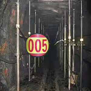 Mining Clamp Type Reflective Numbered Sign 18 In Engineered Grade Film Safety Warning For Coal Mines - Product Image 1