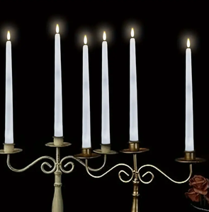 Plastic Flameless Taper LED Candles <strong>With</strong> Remote Control <strong>Battery</strong> Operated Flameless LED Candle <strong>Light</strong> for Wedding Table Decoration - Product Image 6