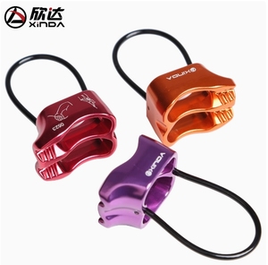 XINDA Descender d'<span class=keywords><strong>escalade</strong></span> ATC en aluminium durable, matériau en acier pour l'<span class=keywords><strong>escalade</strong></span> occasionnelle, les excursions en plein air, corde de 8-12 mm, 60 g - Product Image 2