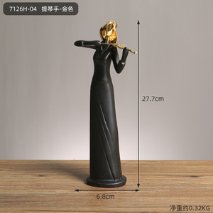 Gemi hazır reçine çoklu spor dekor spor oyuncu soyut heykelcik atlet heykeli tahsil heykel - Product Image 6