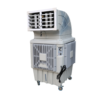 Pompe à moteur AC HeNeng 12000CMH HNY75A-12 à corps court, économie d'énergie, refroidisseur d'air industriel à conduit, sur pied, OEM ODM Usine