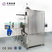 Machine de remplissage linéaire automatique de petites bouteilles de parfum d'huile, d'eau et de jus de fruit à 6 têtes et 6 buses