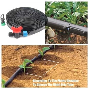 Kit d'irrigation <span class=keywords><strong>goutte</strong></span> <span class=keywords><strong>à</strong></span> <span class=keywords><strong>goutte</strong></span> agricole, ruban d'irrigation <span class=keywords><strong>goutte</strong></span> <span class=keywords><strong>à</strong></span> <span class=keywords><strong>goutte</strong></span> de 16 mm, 1000 m, ruban plat de 0,4 mm pour serres - Product Image 6